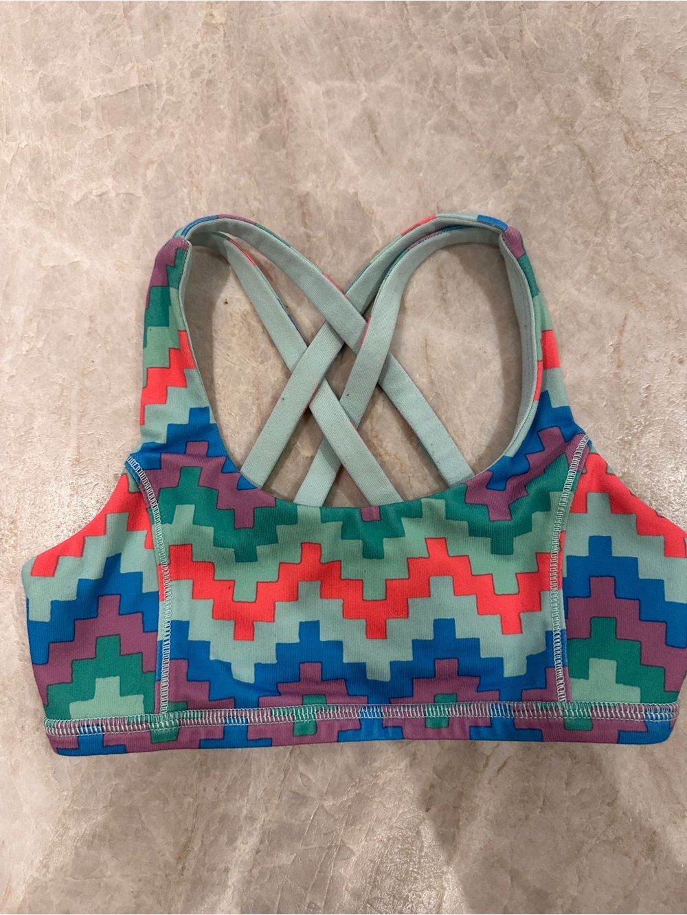 Ivivva Girls Sports Bra Reversible size 6